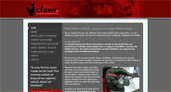 Desktop Screenshot of cfawr.org